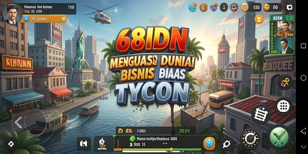 Screenshot gameplay Tycoon yang menarik di 68IDN.