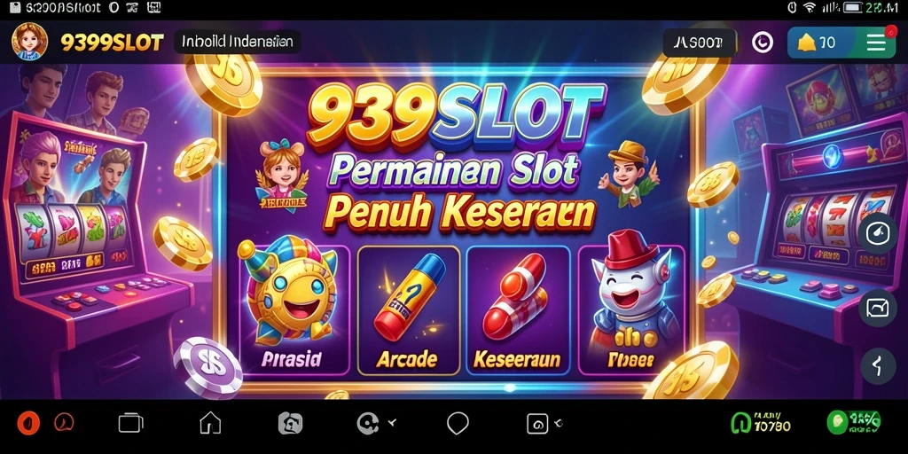 Tampilan utama 9399SLOT dengan gameplay yang menarik dan grafis menawan.