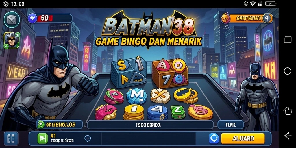Tampilan gameplay menarik dari aplikasi Bingo BATMAN138.