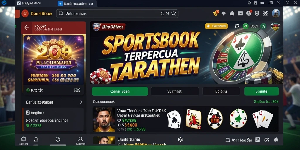 Tampilan ID6788 menunjukkan fitur taruhan olahraga yang menarik.
