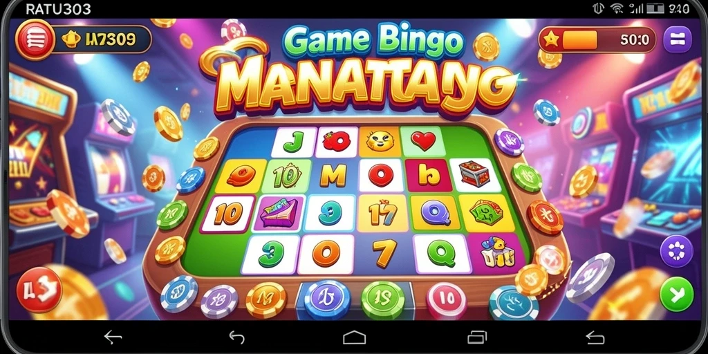 Screenshot utama RATU303 menampilkan keseruan gameplay Bingo.